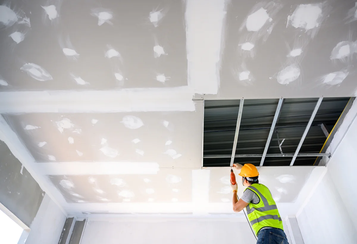 Plaqalpilles Plaquiste A Eygalieres Plafond Dalles 3